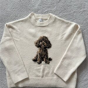 Maeve Cream Knit Sweater with Subtle Texture